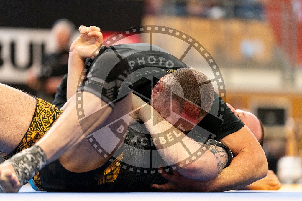 20240316PBB0672 | Athletes compete during the ADCC Eastern European Open grappling Competition in Poznan, Poland, on March 16, 2024.
