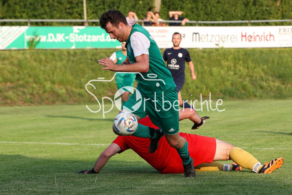 DJK Stotzard - TSV Hollenbach II  | Foul zum Elfmeter