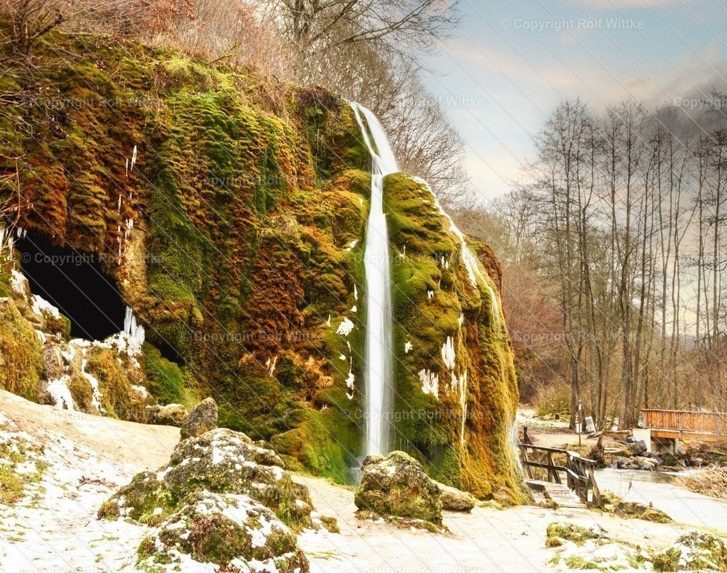 eis wasserfall | Rolf Wittke  - Realisiert mit Pictrs.com