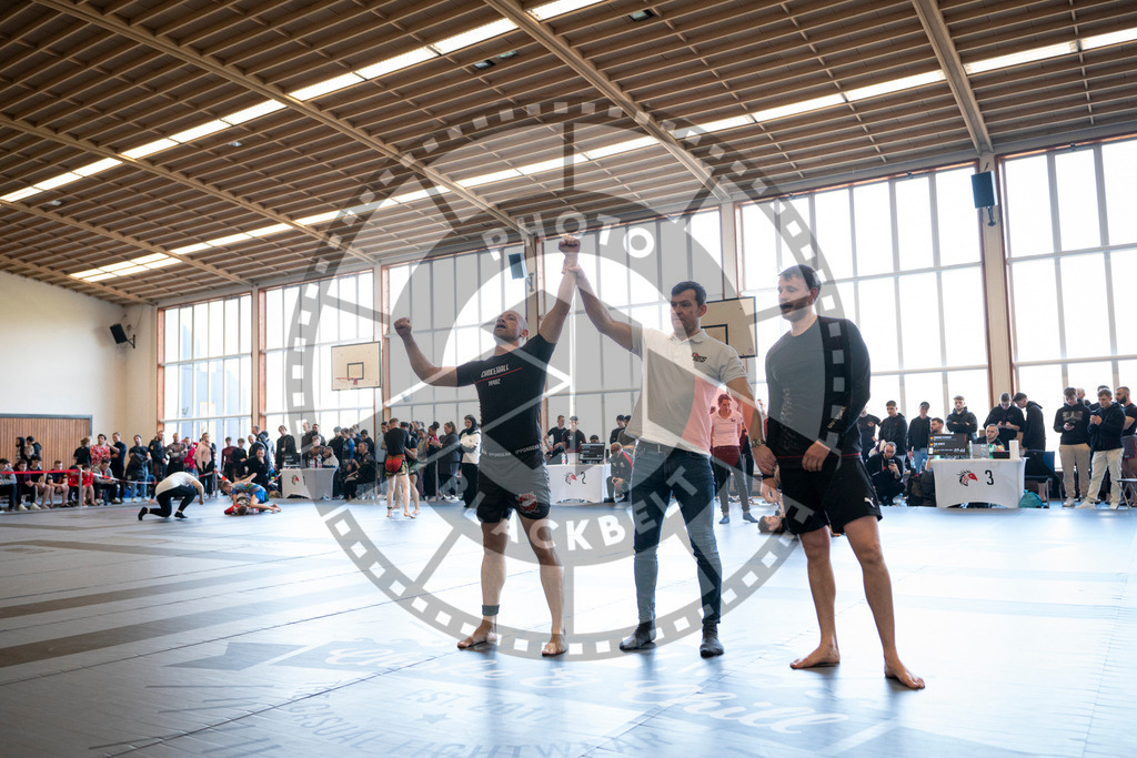 20240309PBB5213 | Fighters compete during the International Luta Livre (ILLCS) Spring Championship in Hannover, Germany, on March 9, 2024.