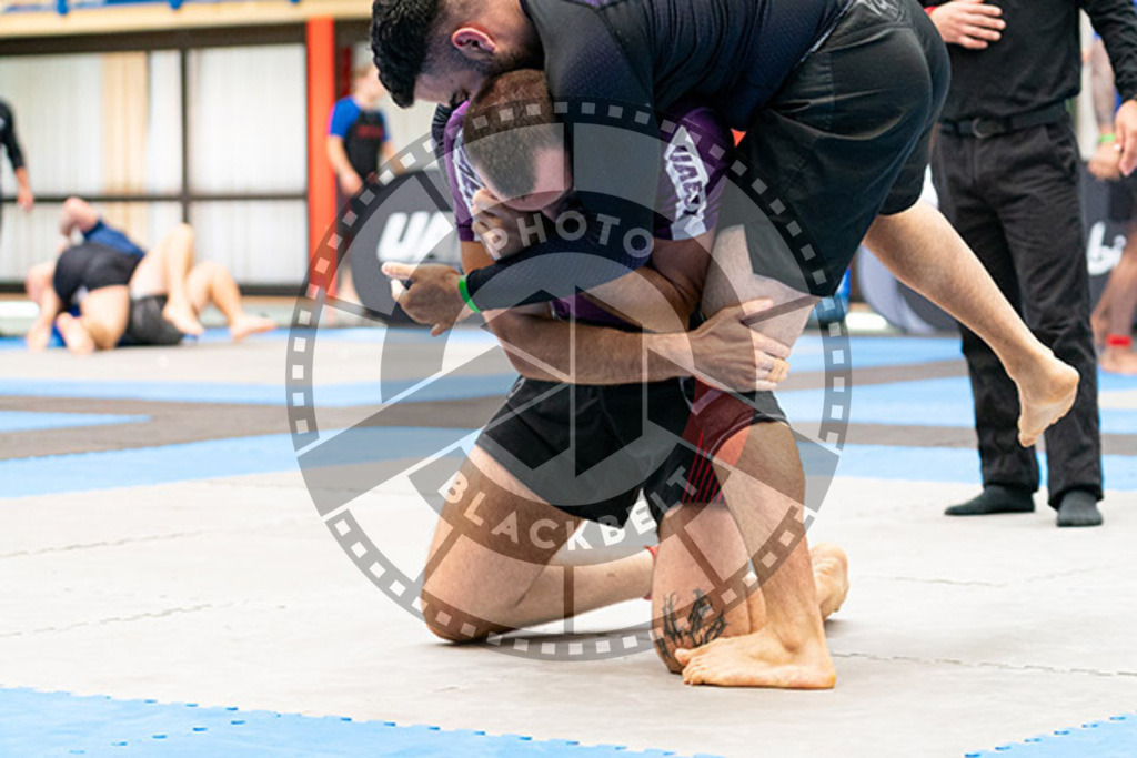 20230826PBB54135 | Fighters compete during the AJP INTLPRO BJJ and grappling competition in Hamburg, Germany, on August 26 2023.