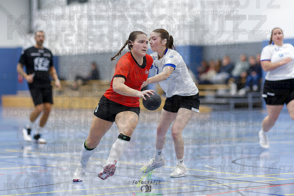 Frauen 2. Bezirksklasse; SG Rechtenbach - HSG Linden II | Frauen 2. Bezirksklasse; SG Rechtenbach - HSG Linden II am 16.11.2025 in Rechtenbach (Sporthalle Rechtenbach)Photo © 2025 - Jörg Heinrich - Realisiert mit Pictrs.com