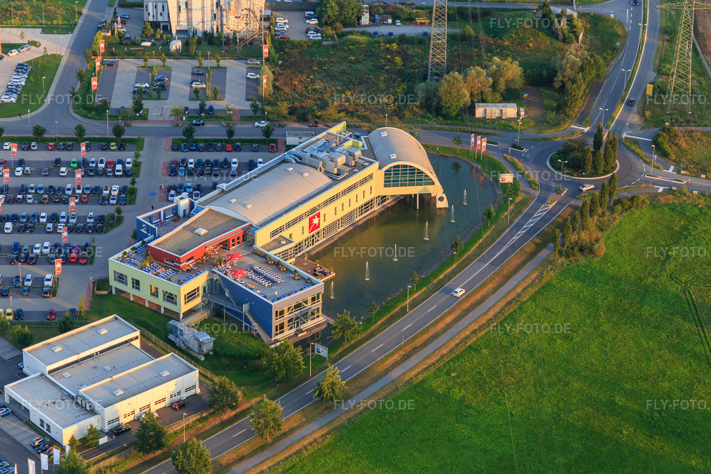 Luftbild: Fitnessstudio Pfitzenmeier Premium Resort Bensheim in Bensheim im Bundesland Hessen in Deutschland. Foto: IMG_103097.jpg vom 28.08.2017 durch Werner Riehm/FLY-FOTO.deMediFit Gesundheitszentrum | Pfitzenmeier