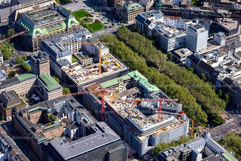 Luftbild Düsseldorf-2322 | Luftbild Stadtansicht vom Innenstadtbereich in Düsseldorf - Realisiert mit Pictrs.com