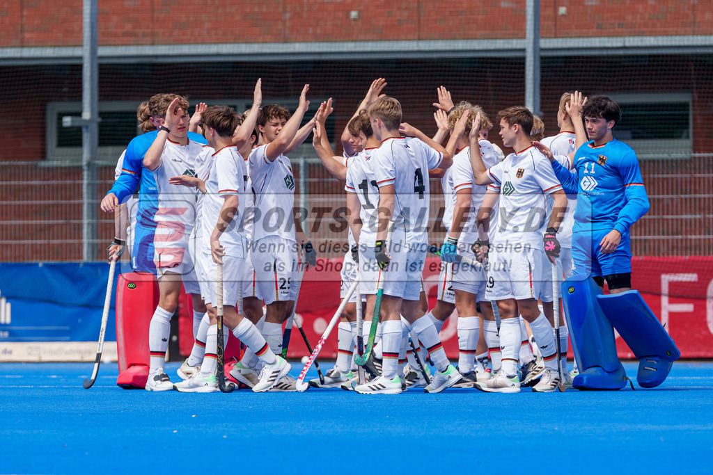HK_20240629_102696 | MU18 Länderspiel GER - NED am 29.6.2024 Crefelder HTC, Krefeld ,