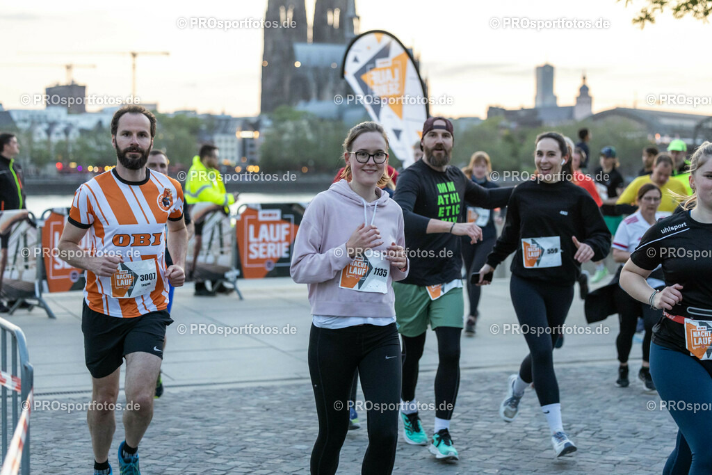 16. OBI Nachtlauf des ASV Koeln; Koeln, 17.05.23 | Impressionen vom 16. OBI Nachtlauf des ASV Koeln am 17.05.23 an Rheinpromenade und Tanzbrunnen in Koeln (Deutschland). Foto: BEAUTIFUL SPORTS/Ulrich Fassbender
