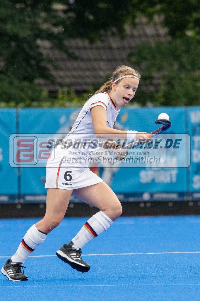 SFE_20230713_0103 | EuroHockey EM U18 Girls Germany vs Ireland am 13.07.2023 in Krefeld (Gerd-Wellen-Hockeyanlage), Photo: Stephan Fehrmann 2023 (Sports-Gallery)