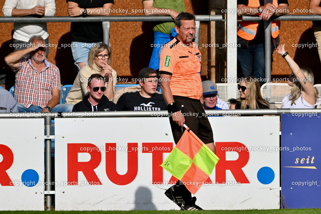 SAK vs. SK Treibach | Martin Leitgeb Referee, Besucher Sportpark Welzenegg, SAK vs. SK Treibach, SAK vs. SK Treibach am 29.05.2024 in Klagenfurt (Sportpark Welzenegg), Austria, (Photo by Bernd Stefan)