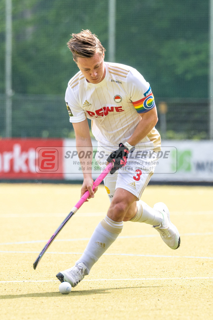 SFE_20230521_0037 | 1. Bundesliga Hockey Viertelfinale 3 Herren Rot-Weiss Köln - Berliner HC am 21.05.2023 in Köln (KTHC Stadion Rot-Weiss Köln Tennis and Hockey Club), Photo: Stephan Fehrmann 2023 (Sports-Gallery),Mats Grambusch ( Rot-Weiss Köln #3 )