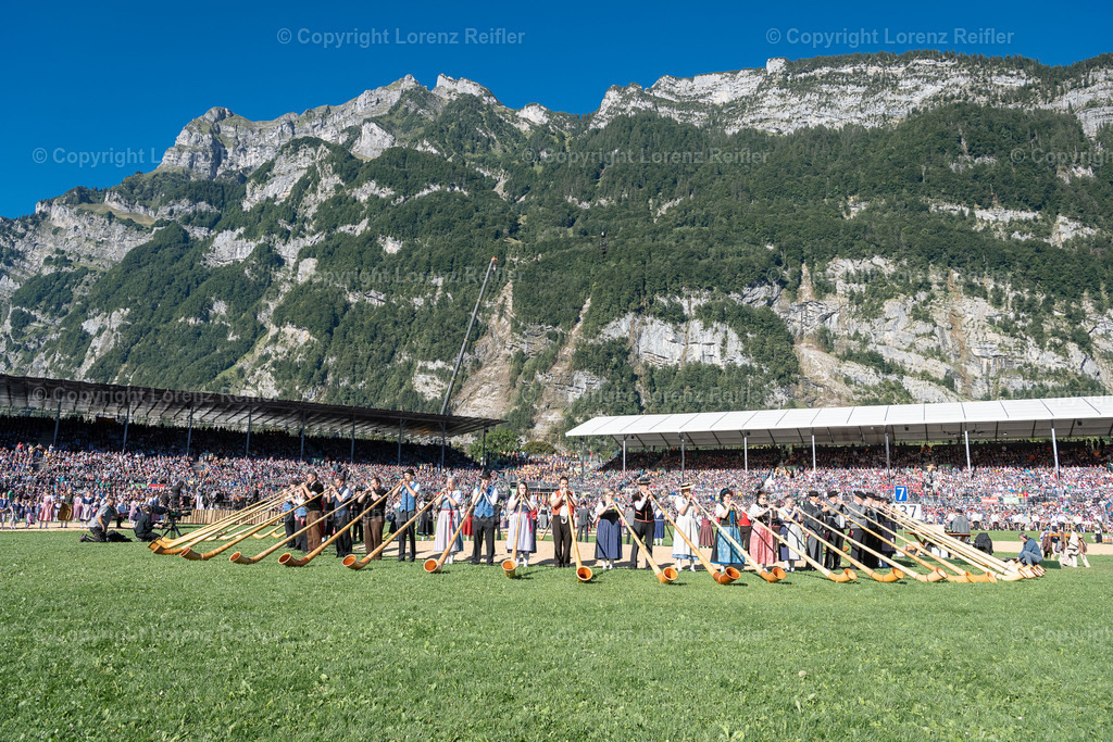 Schwingen -  ESAF Sonntag 2025 | Mollis, 31.8.25, Schwingen - ESAF Sonntag.