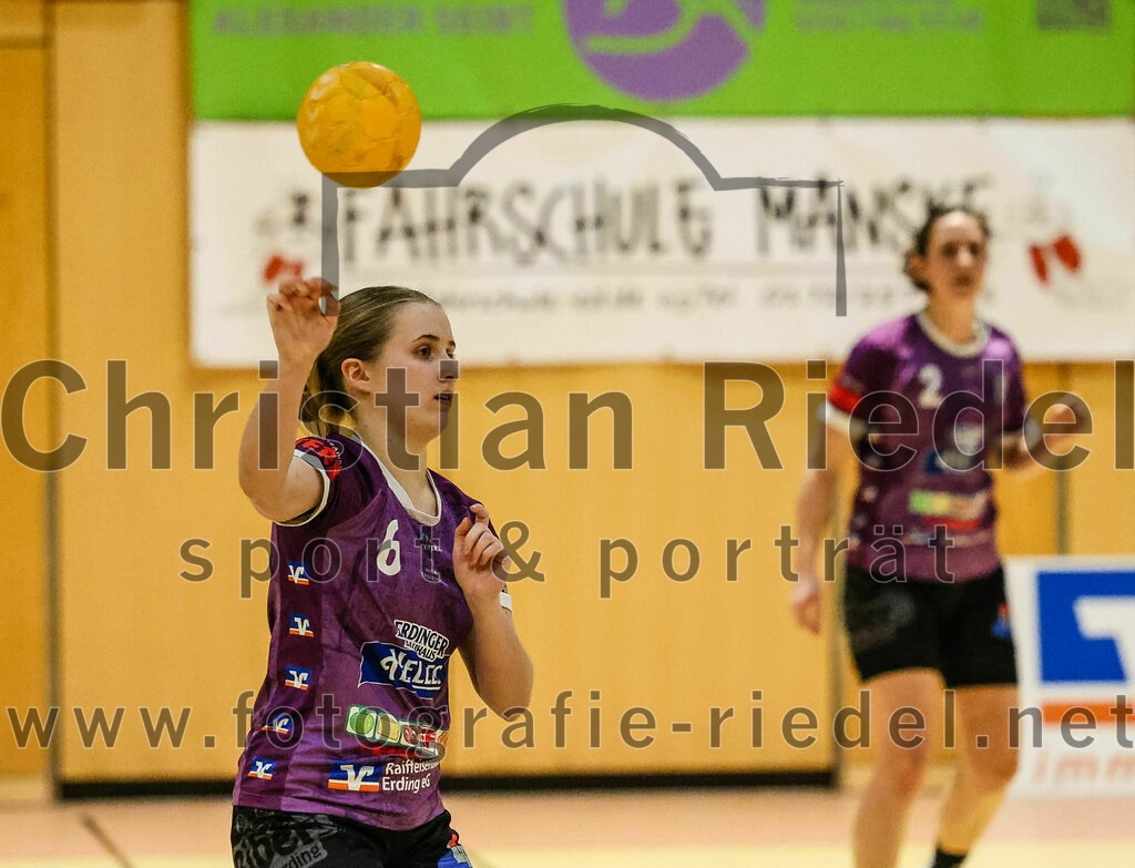 2024-02-10_120_SpVgg_Altenerding_gegen_SVA_Palzing | Erding, Deutschland, 10.02.2024:
Handball, Bezirksoberliga Frauen Altbayern 2023 / 2024, 14. Spieltag, SpVgg Altenerding gegen SVA Palzing, Endergebnis: 27:28

Marlene Mittermeier (SpVgg Altenerding, #6)

Foto: Christian Riedel / fotografie-riedel.net