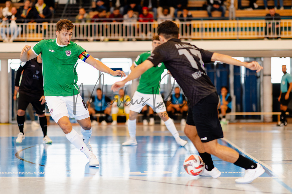 Futsal-Bundesliga, Saison 2025/2026, 4. Spieltag: SC Preußen Münster - SV Pars Neu-Isenburg | Futsal-Bundesliga, Saison 2025/2026, 4. Spieltag, SC Preußen Münster empfängt SV Pars Neu-Isenburg in der Universitäts-Sporthalle in Münster. Foto: sportfotografie.ms | Markus Paletta - Realisiert mit Pictrs.com