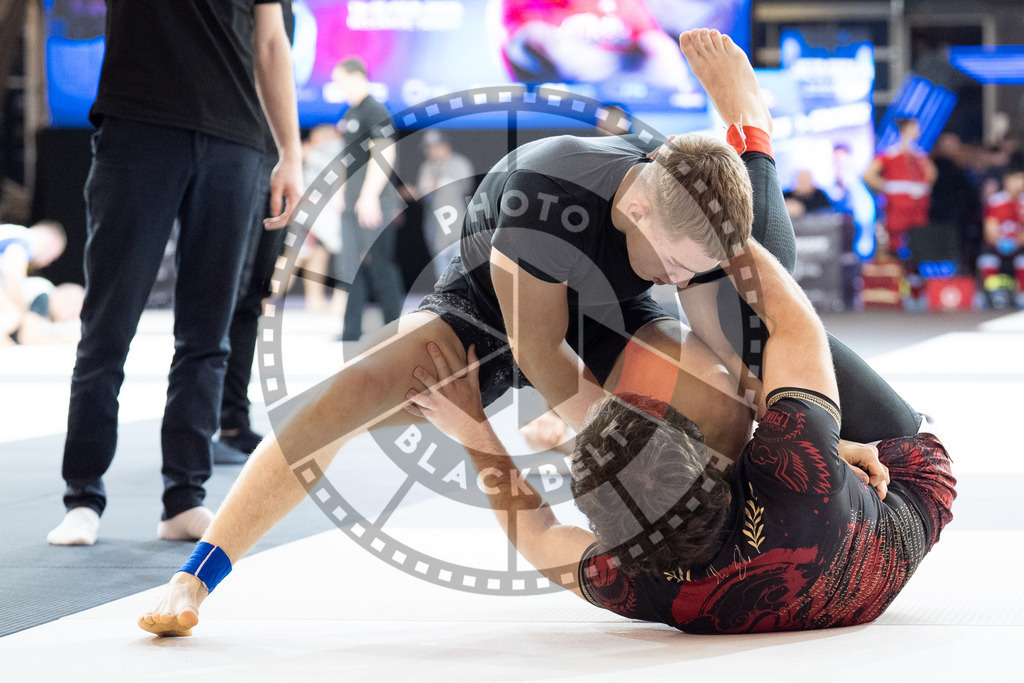 20260214PBB0388 | Fighters compete during the ADCC European Trials  competition day 1 in Belgrade, Serbia, on February 14, 2026.