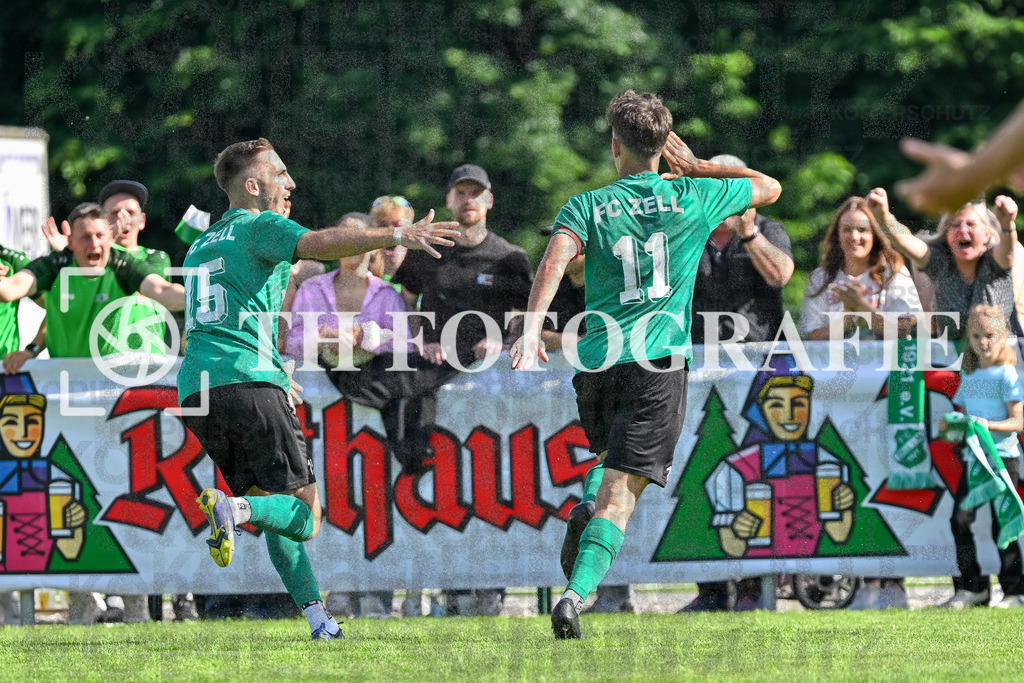 GER, FC Zell - FC Wittlingen, Fussball, Rothaus Bezirkpokal, Finale, Saison 2024/2025, 29.05.2025 | GER, FC Zell - FC Wittlingen, Fussball, Rothaus Bezirkpokal, Finale, Saison 2024/2025, 29.05.2025Foto: TH Fotografie/Thomas Hess