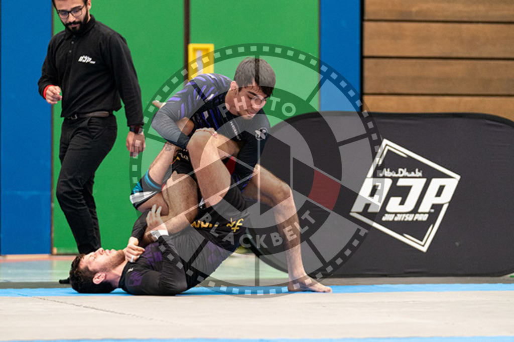 20230826PBB54631 | Fighters compete during the AJP INTLPRO BJJ and grappling competition in Hamburg, Germany, on August 26 2023.