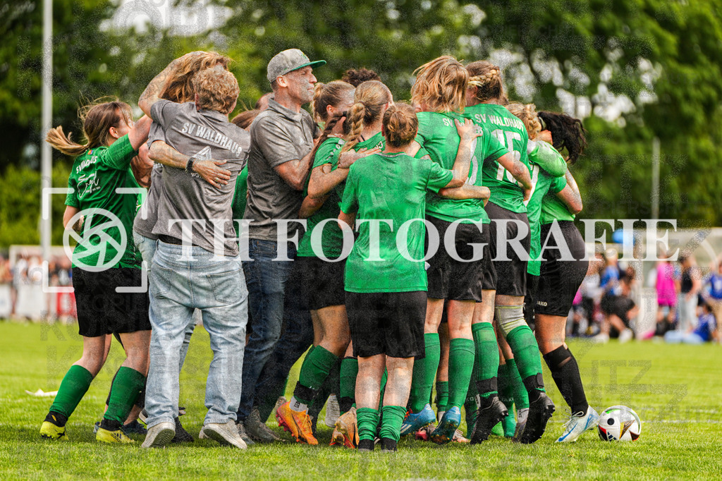 GER, FC Hauingen - SV Waldhaus, Frauen-Fussball, Rothaus Bezirkpokal, Finale, Saison 2024/2025, 29.05.2025 | GER, FC Hauingen - SV Waldhaus, Frauen-Fussball, Rothaus Bezirkpokal, Finale, Saison 2024/2025, 29.05.2025Foto: TH Fotografie/Alessio Bosco
