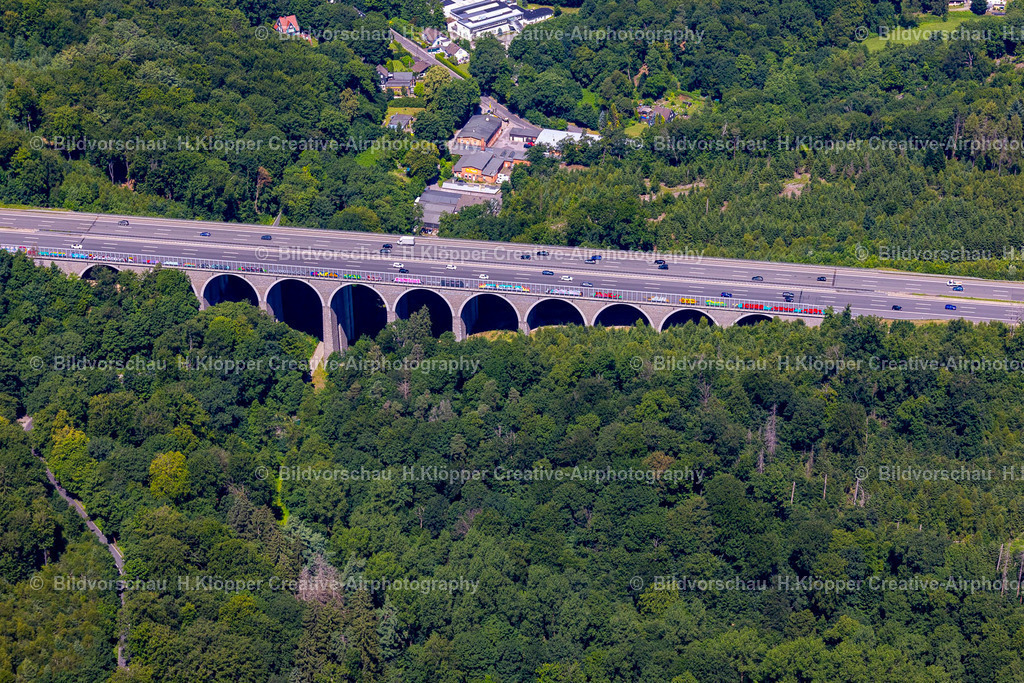 Luftbild Wermelskirchen-4998 | "Höllenbach Talbrücke" in Wermelskirchen - Realisiert mit Pictrs.com
