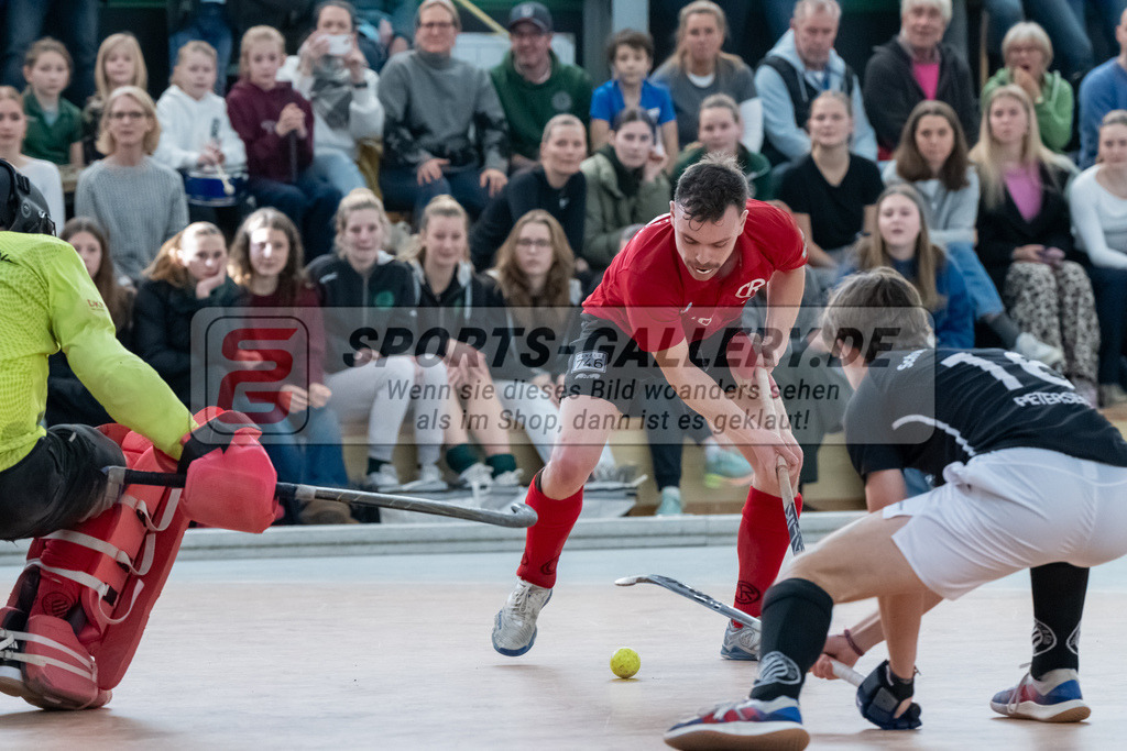 HK_20250202_102391 | 2. Bundesliga Halle Herren Club Raffelberg - Schwarz Weiss Köln am 2.2.2025 Halle am Raffelberg, Duisburg ,