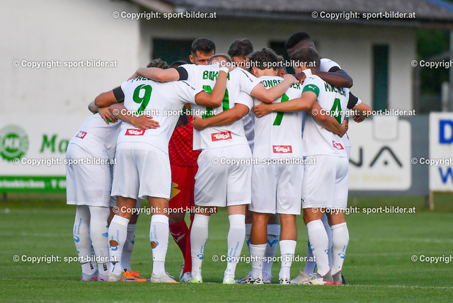 AUT, OEFB Uniqa Cup, Fussball SV Bad Schallerbach vs WSG Tirol | 21.07.2023, Sportplatz Bad Schallerbach, AUT, OEFB Uniqa Cup, SV Bad Schallerbach vs WSG Tirol, im Bild Team WSG Tirol



// OEFB Uniqa Cup Match between SV Bad Schallerbach vs WSG Tirol in Bad Schallerbach, Austria on 2023/07/21