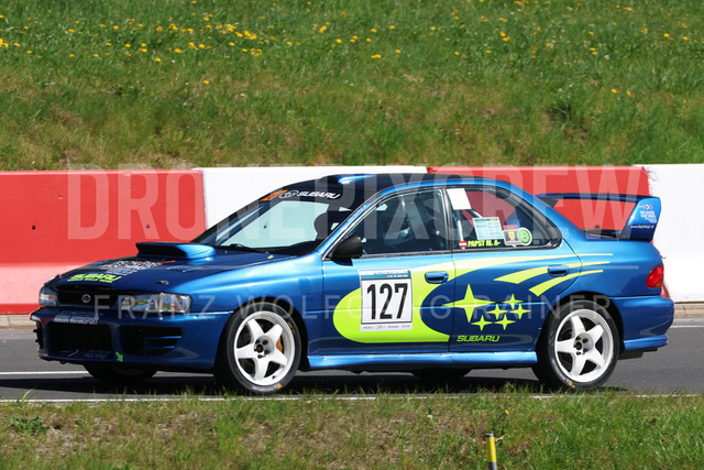FIA European Hill Climb Championship – Rechberg 2026 | FIA European Hill Climb Championship at Rechberg, held from 24 to 26 April 2026 near Tulwitz, Styria, Austria. The image shows uMario PAPST (AUT) Subaru Impreza GT.