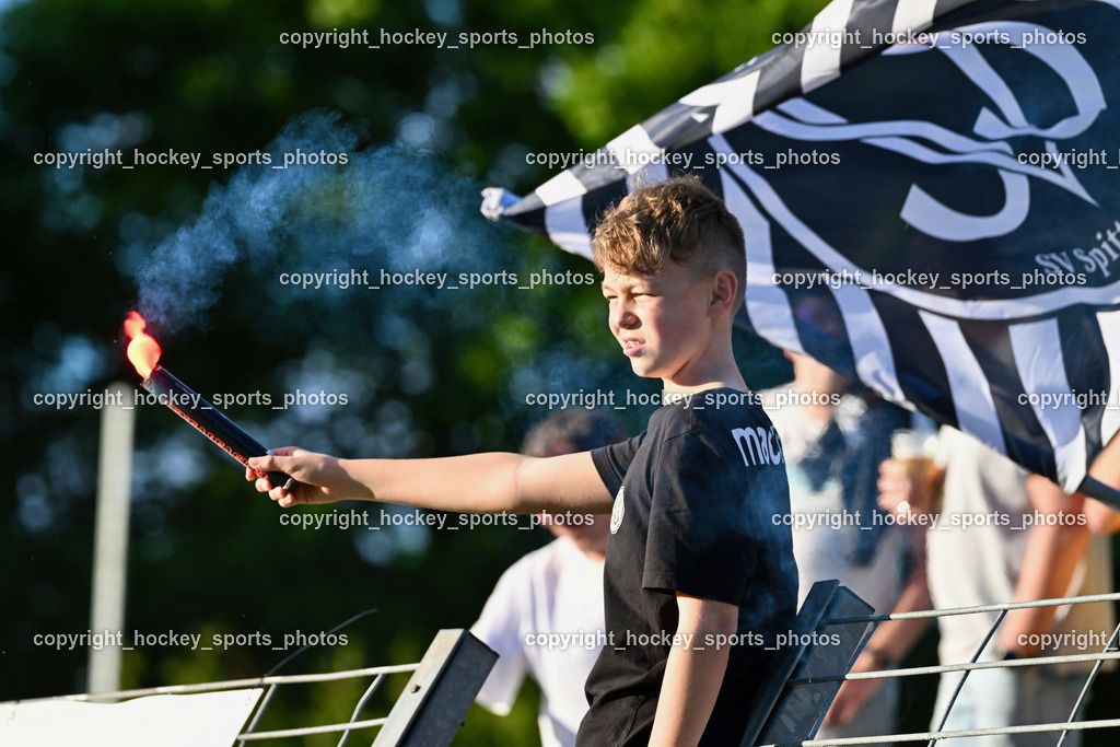 SV Spittal vs. SAK | Bengalen, SV Spittal Fans, SV Spittal vs. SAK, SV Spittal vs. SAK am 24.05.2024 in Spittal an der Drau (Goldeck Stadion), Austria, (Photo by Bernd Stefan)