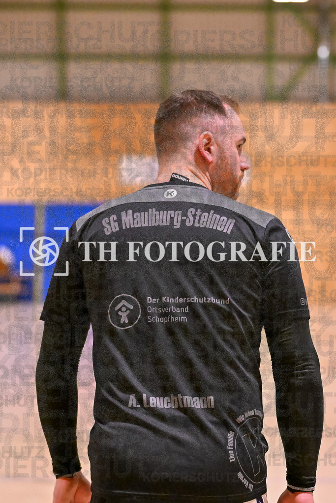GER, SG Maulburg/Steinen - HSG Dreiland, Handball, Landesliga Suedbaden, 4. Spieltag, Saison 2024/2025, 12.10.2024 | Andre Leuchtmann (SG Maulburg/Steinen, #13)GER, SG Maulburg/Steinen - HSG Dreiland, Handball, Landesliga Suedbaden, 4. Spieltag, Saison 2024/2025, 12.10.2024Foto: TH Fotografie/Thomas Hess