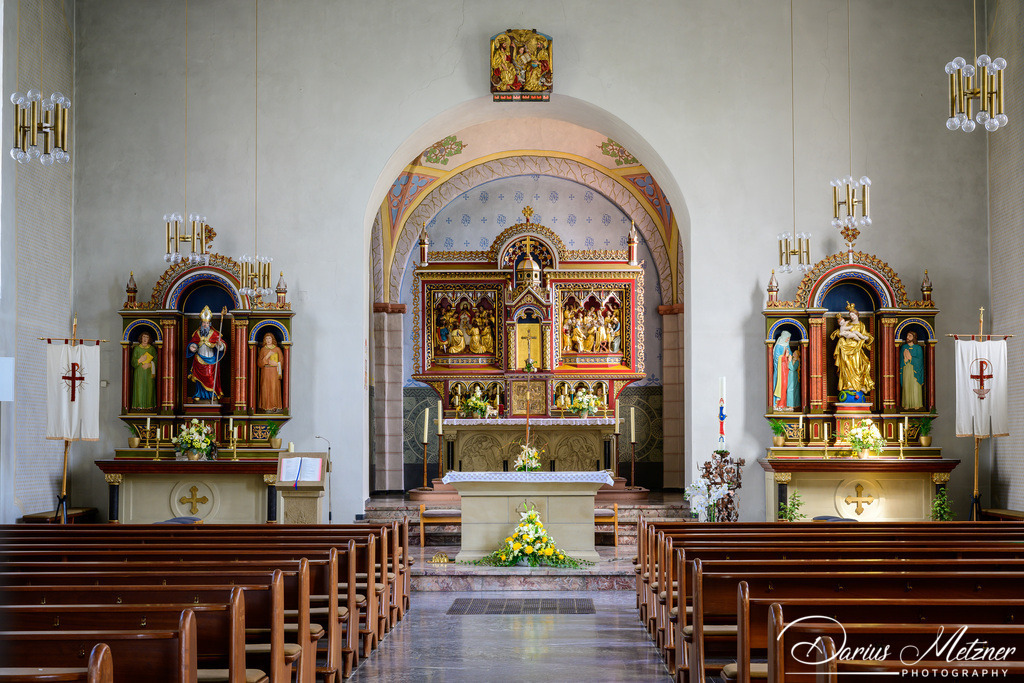 Die St. Killianskirche in Nierstein | Die katholische St. Killianskirche in Nierstein