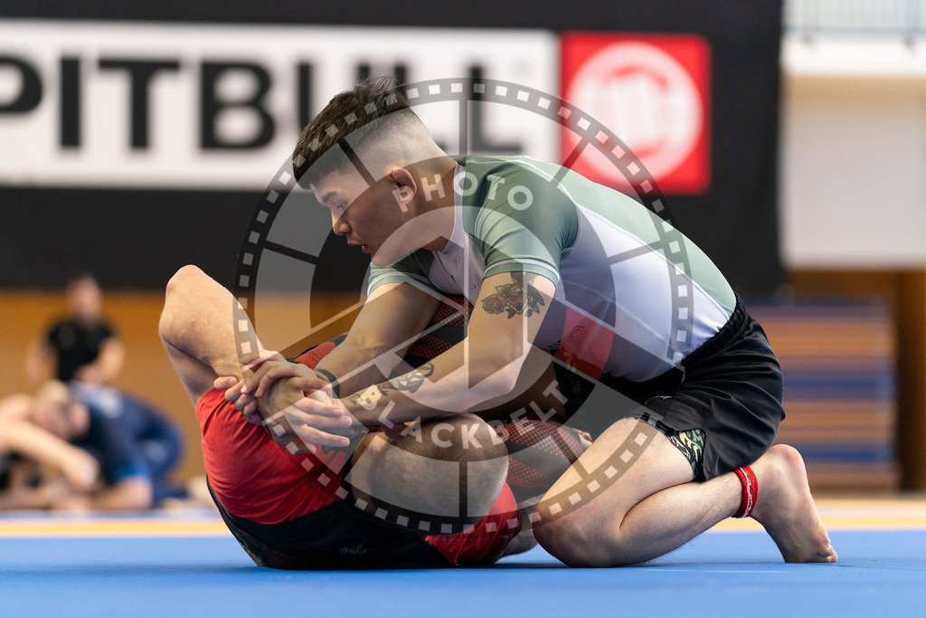 20240316PBB0560 | Athletes compete during the ADCC Eastern European Open grappling Competition in Poznan, Poland, on March 16, 2024.