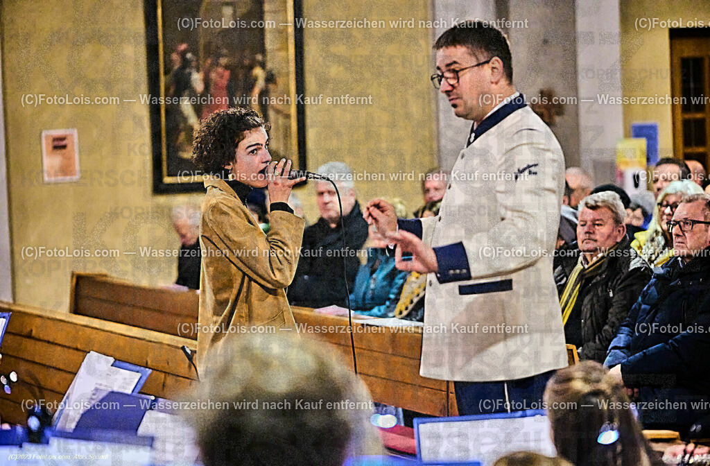 ALP4676_Wieselburger Brauereikapelle_Schachinger Manuel | (C)FotoLois.com, Alois Spandl, WEIHNACHTSKONZERT der Betriebsmusikkapelle der Brauerei Wieselburg in der Pfarrkirche, durch´s Programm führte Pfarrer Daniel Kostrzycki, anschließende Verköstigung durch die Landjugend Wieselburg, Fr 8. Dez. 2023.
