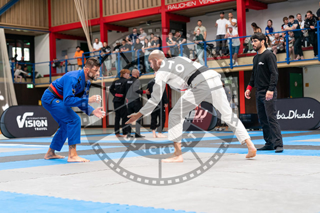 20230826PBB56126 | Fighters compete during the AJP INTLPRO BJJ and grappling competition in Hamburg, Germany, on August 26 2023.