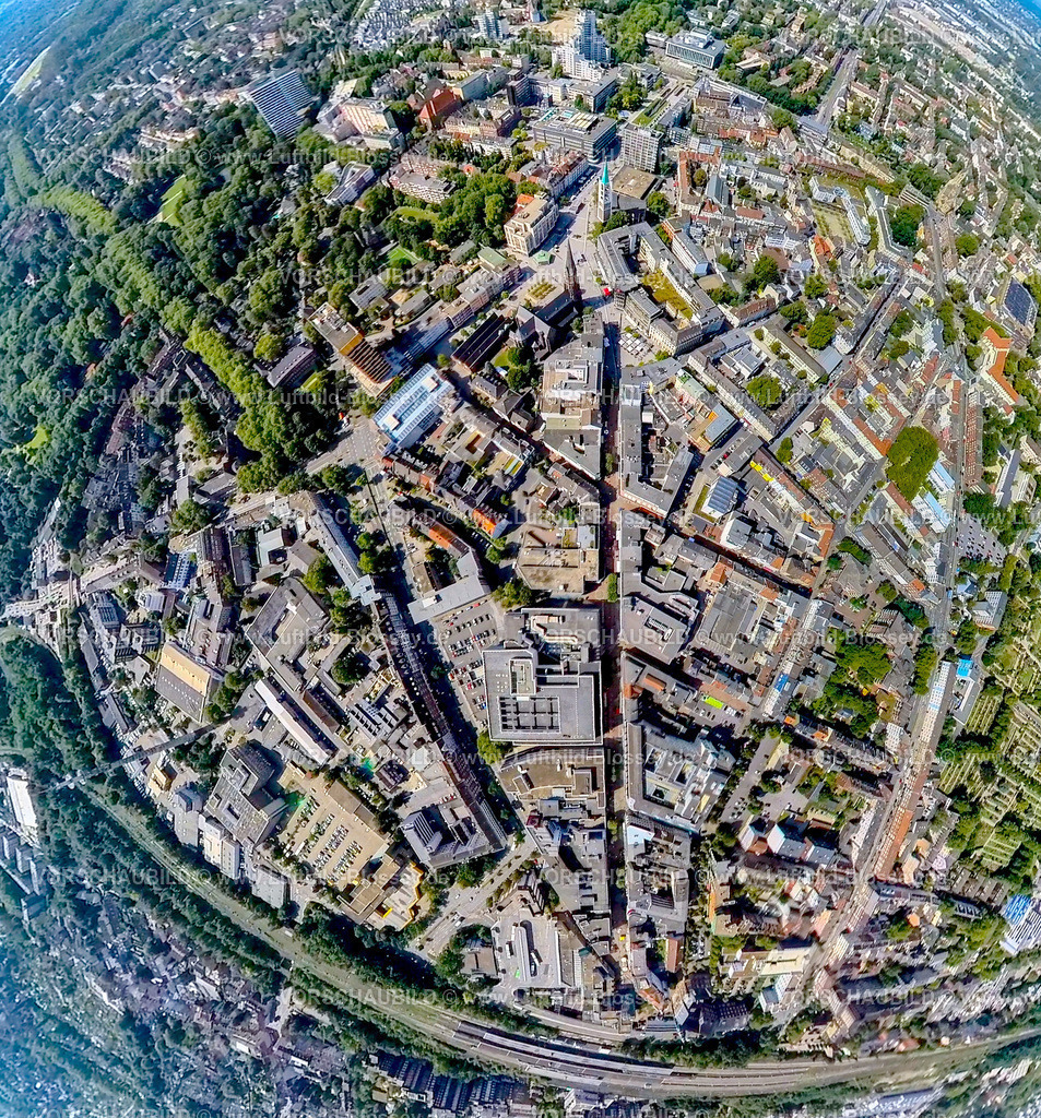 Gelsenkirchen240890591Hauptbahnhof_Bahnhofstrasse | Luftbild, Bahnhofstraße Stadtmitte Zentrum mit Hbf Hauptbahnhof, Erdkugel, Fisheye Aufnahme, Fischaugen Aufnahme, 360 Grad Aufnahme, tiny world, little planet, fisheye Bild, Altstadt, Gelsenkirchen, Ruhrgebiet, Nordrhein-Westfalen, Deutschland
