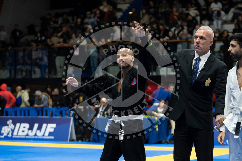 20240119PBB3337 | Fighters compete during the IBJJF European Championship in Paris, France, on January 19, 2024.