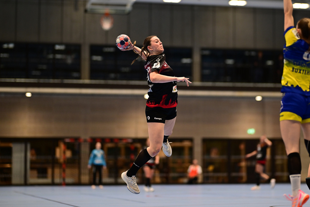 Handball I Frauen I Saison 2025-2026 I 3. Liga Staffel Nord I 11. Spieltag I Buxtehuder SV II - Frankfurter HC | Der Sportfotograf. - Realisiert mit Pictrs.com