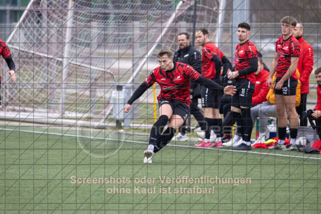 20250316_164029_0291 | #,TSV Bad Boll (rot) vs. TSV Weilimdorf (weiß), Fussball, Landesliga 2 - wfv, 18. Spieltag, Saison 2024/2025, Kunstrasenplatz, Erlengarten 37, 73087 Bad Boll, 16.03.2025 - 15:00 Uhr,Foto: PhotoPeet-Sportfotografie/Peter Harich