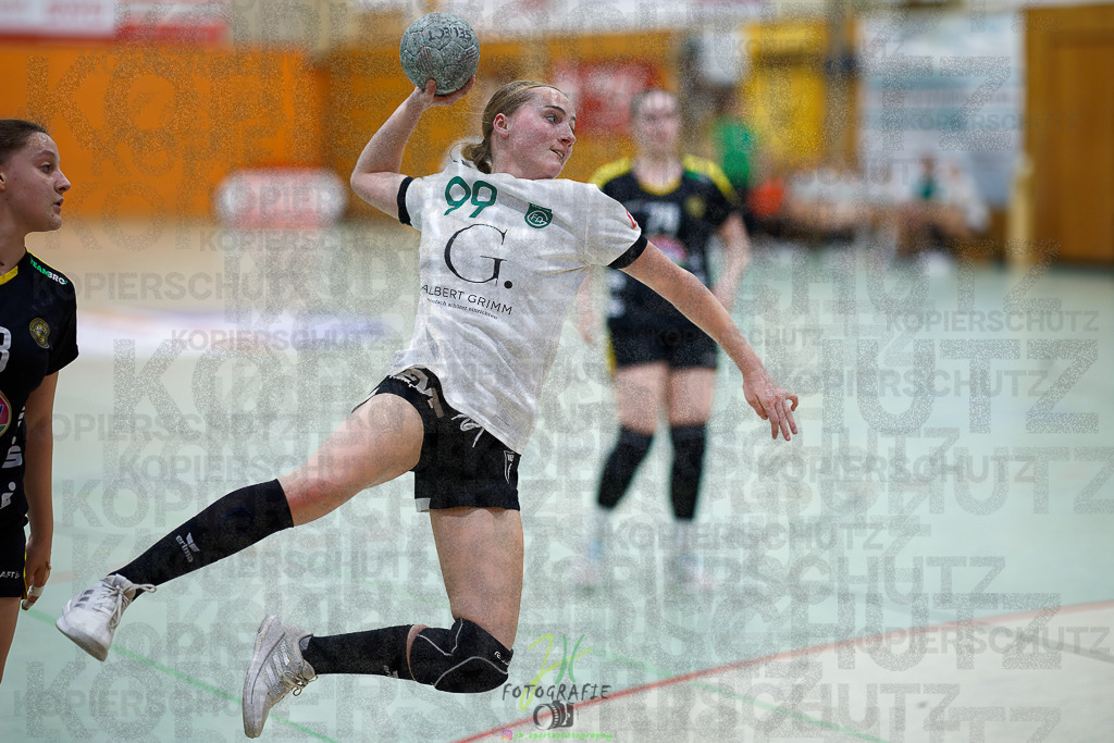 Quali-Turnier JBL wJA; Frisch Auf Göppingen - HC Rödertal | Quali-Turnier JBL wJA; Frisch Auf Göppingen - HC Rödertal am 31.05.2025 in Oberkleen (Weidig-Halle)Photo © 2025 - Jörg Heinrich - Realisiert mit Pictrs.com