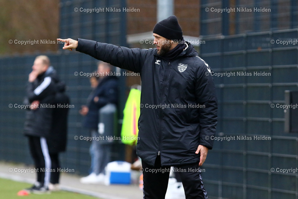 NH_ETSVHamburg_Teutonia05_Testspiel_26012025 | Dani Schahin (Trainer, Teutonia 05)Fußball I Herren I Testspiel I Saison 2024-2025 I ETSV Hamburg - Teutonia 05 I 26.01.2025 I Sportplatz Mittlerer Landweg
