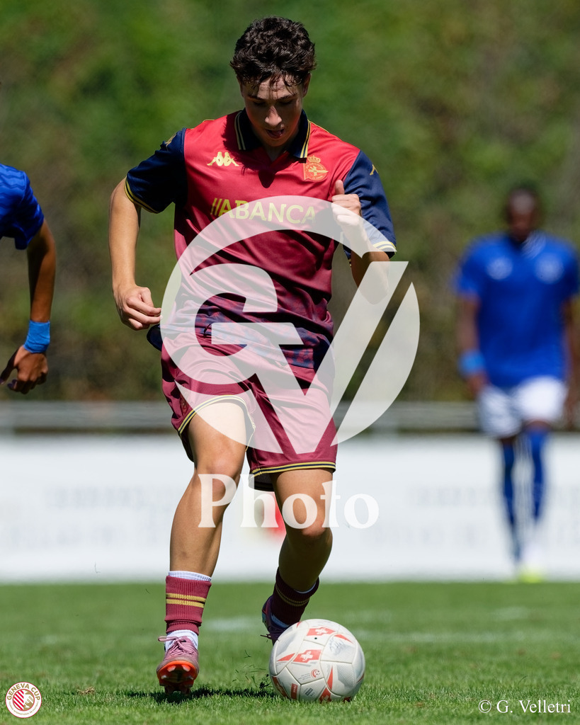 GenevaCup Semi-Final - Everton FC v RC Deportivo | during the GenevaCup Semi-Final match between Everton FC and RC Deportivo at Stade des Arberes in Meyrin, Switzerland