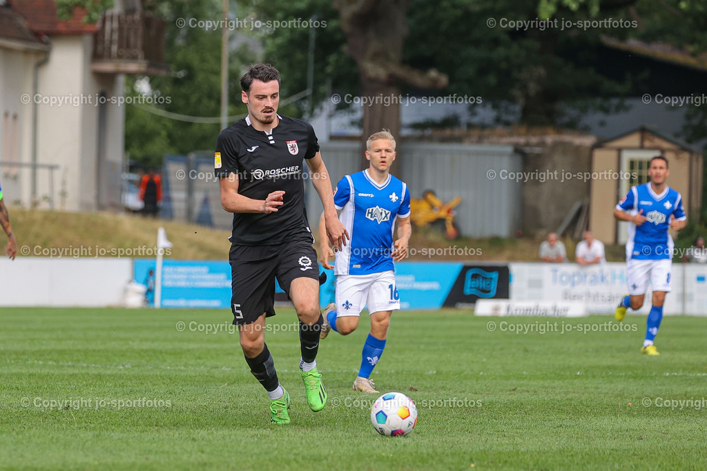 Giessen_Darmstadt (269) | 16.07.2023; Testspiel; Waldstadion Gießen; FC Gießen - SV Darmstadt 98; Ergebnis: 2:0 (0:0)