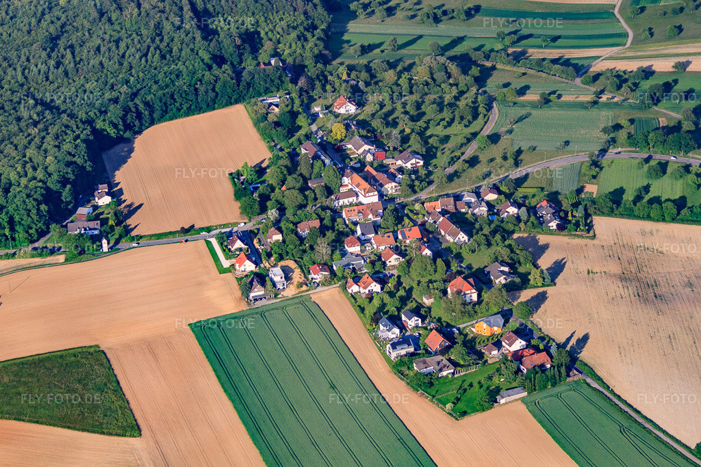 Luftbild: Ortsteil Thomashof im Ortsteil Durlach in Karlsruhe im Bundesland Baden-Württemberg in Deutschland. Foto: IMG_57773.jpg vom 14.06.2013 durch Werner Riehm/FLY-FOTO.de