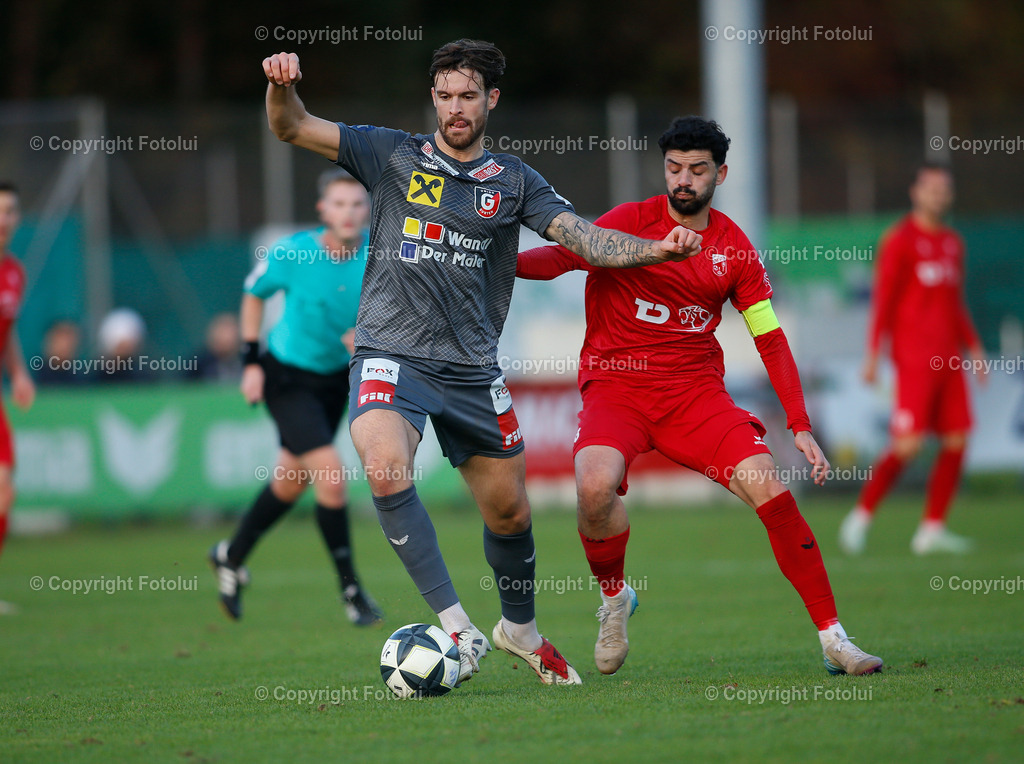 A_LUI_181025_31 | SPORT,FUSSBALL,REGIONALLIGA MITTE ASKOE OEDT-UNION GURTEN 18.10.2025 IM BILD: BUENYAMIN KARATAS (OEDT) UND TOBIAS SCHOTT (GURTEN)FOTO:FOTOLUI
