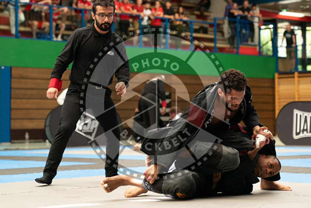 20230826PBB55934 | Fighters compete during the AJP INTLPRO BJJ and grappling competition in Hamburg, Germany, on August 26 2023.