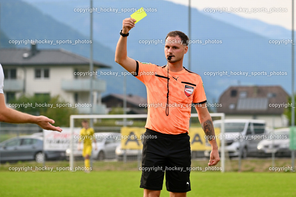 SC Landskron vs. Rapid Lienz | Daniel Wittmann Referee, SC Landskron vs. Rapid Lienz, SC Landskron vs. Rapid Lienz am 22.09.2024 in Villach (Sportanlage Landskron), Austria, (Photo by Bernd Stefan)