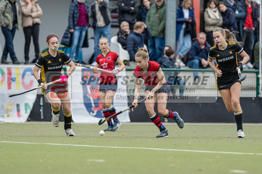 HK_20231022_105900 | Platz 3 Deutsche Meisterschaft Feld WU16 Berliner HC - Harvestehuder THC am 22.10.2023 DHC, Düsseldorf ,