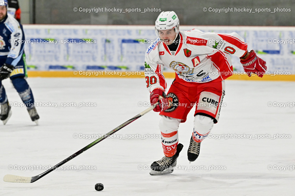 ESV FERLACH vs. ESC SOCCERZONE STEINDORF | #90 Schubernig Markus ESV Ferlach, ESV FERLACH vs. ESC SOCCERZONE STEINDORF, ESV FERLACH vs. ESC SOCCERZONE STEINDORF am 22.11.2024 in Ferlach (Eishalle Ferlach ), Austria, (Photo by Bernd Stefan)