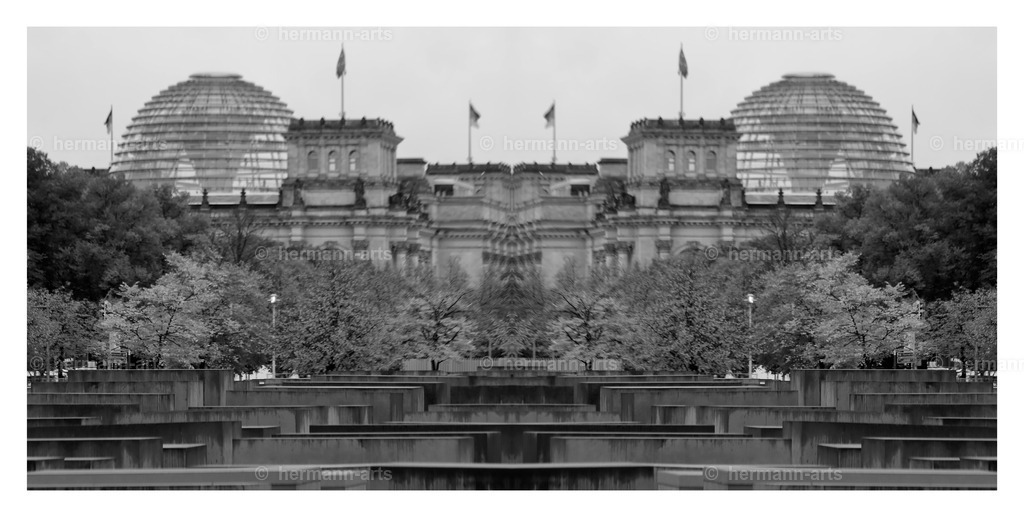 Hermann-Arts_Spiegelbilder_088 | Photo Foto Kunst Art schwarzweiss Bilder Rheine Münster Berlin Blumen 