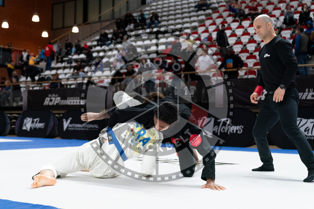 20241012PBB2998 | Athletes compete during the AJP Tour Europe Continental Jiu-Jitsu Youth Championship on October 12, 2024, in Almere near Amsterdam, Netherlands. © Chiara Dazi / photoblackbelt