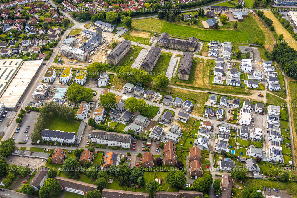 Soest220600478 | Luftbild, Quartier Belgisches Viertel Baugebiet für neues Wohngebiet, Soest, Soester Boerde, Nordrhein-Westfalen, Deutschland