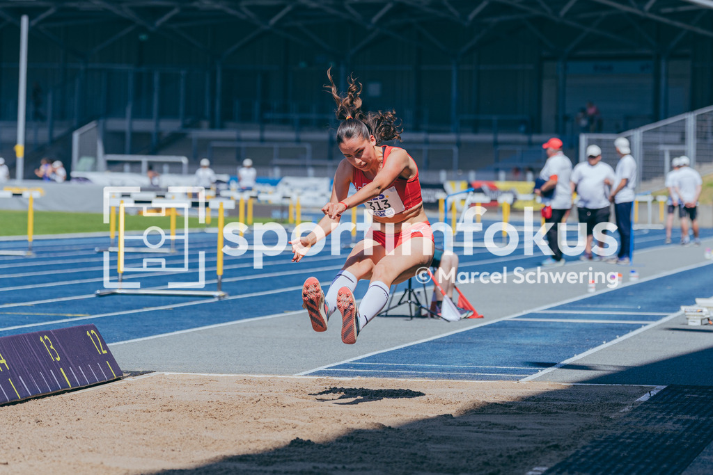 Deutsche Meisterschaften U20 / U16 2026 | Chiara Böller, LG Erlangen, 313, Dreisprung, Deutsche Meisterschaften der U20 &amp; U16 2026, Lohrheidestadion Bochum-Wattenscheid, 11.07.2026. Foto: Marcel Schwering / sportimfokus - Realisiert mit Pictrs.com