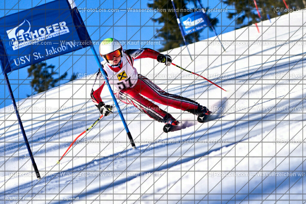 ALP7931_JOGLLAND-CUP-RTL_St-Jakob-Walde_Poetz Matthias | (C)FotoLois.com, Alois Spandl. Raiffeisen-Liebmarkt Sport 2000 Autohaus Felber-Fischer Jogllandcup, Skibezirk 7 - Joglland, Sa 20. Januar 2024.