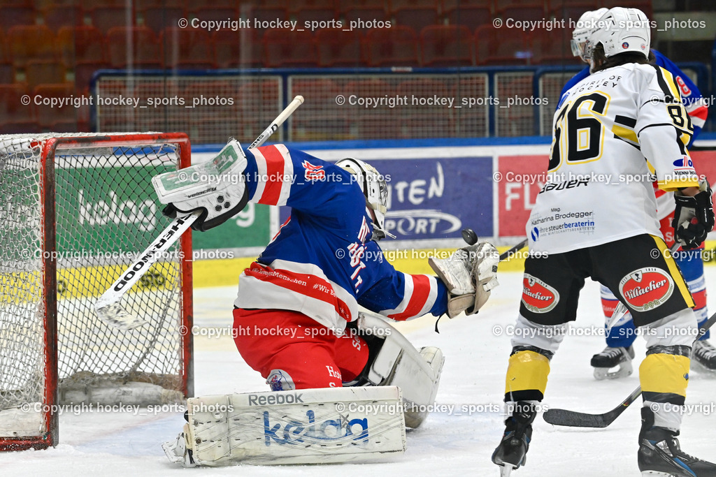 Carinthian Team vs. HC Köttern 12.2.2024 | #40 Zitterer Andre Albert, #86 Walluschnig Marco-Andrej
